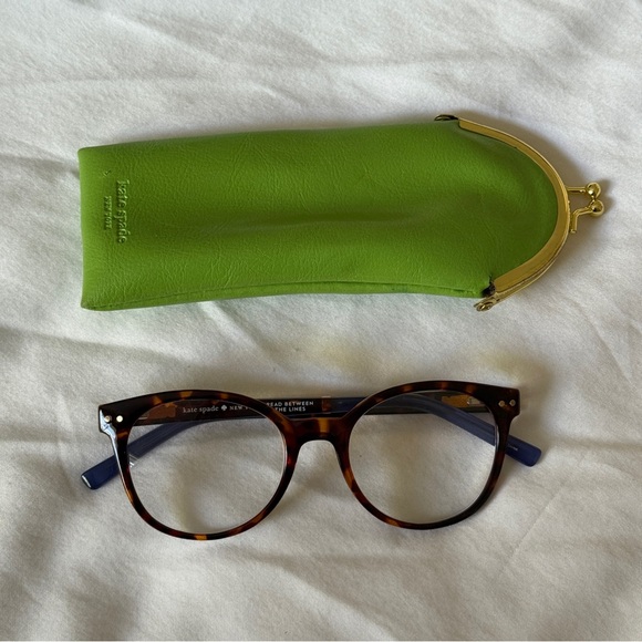 Kate Spade Tortoise KAYLIN Readers +2.00 - Picture 1 of 5